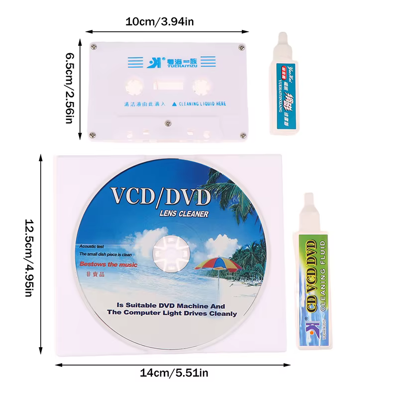Nettoyeur de lentilles pour lecteurs CD