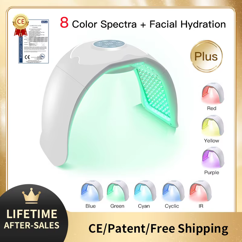 Photon Facial Led 8 couleurs masque