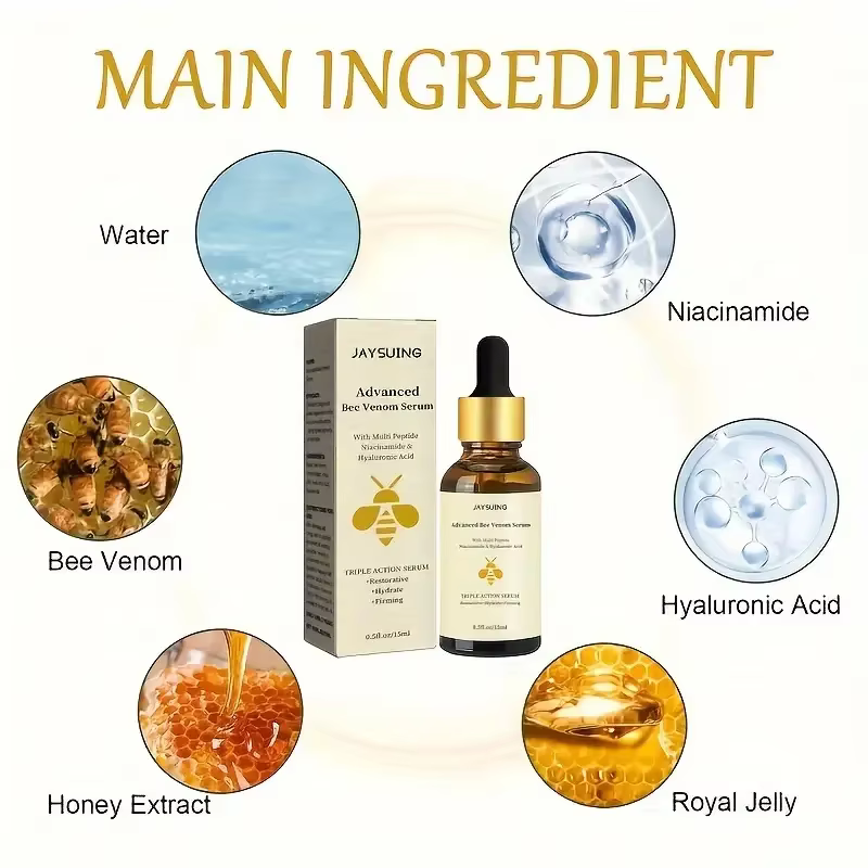 Sérum avancé au venin d'abeille