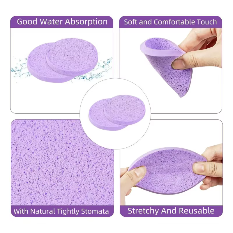 Compresse bouffante de lavage du visage avec boîte de rangement