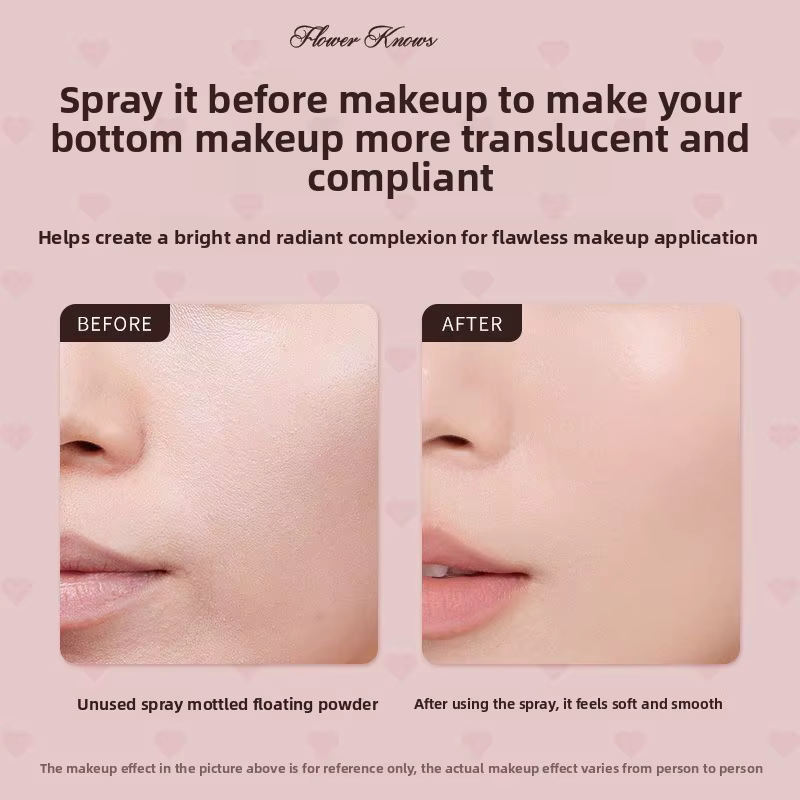 Flowerkaren – Spray fixateur d'essence hydratante, pré-maquillage, primaire pour le visage, produits coréens de soins de la peau, brume hydratante pour le visage