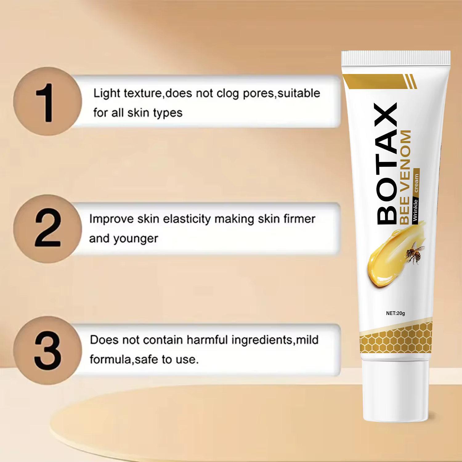 Crème pour les yeux Botax Bee Venom – Formule légère