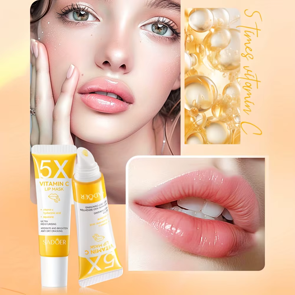 Masque à lèvres à la vitamine C
