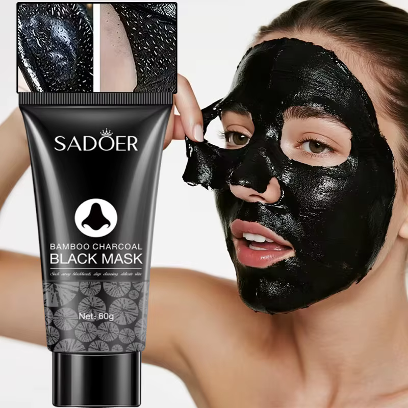 Masque anti-points noirs au charbon de bambou
