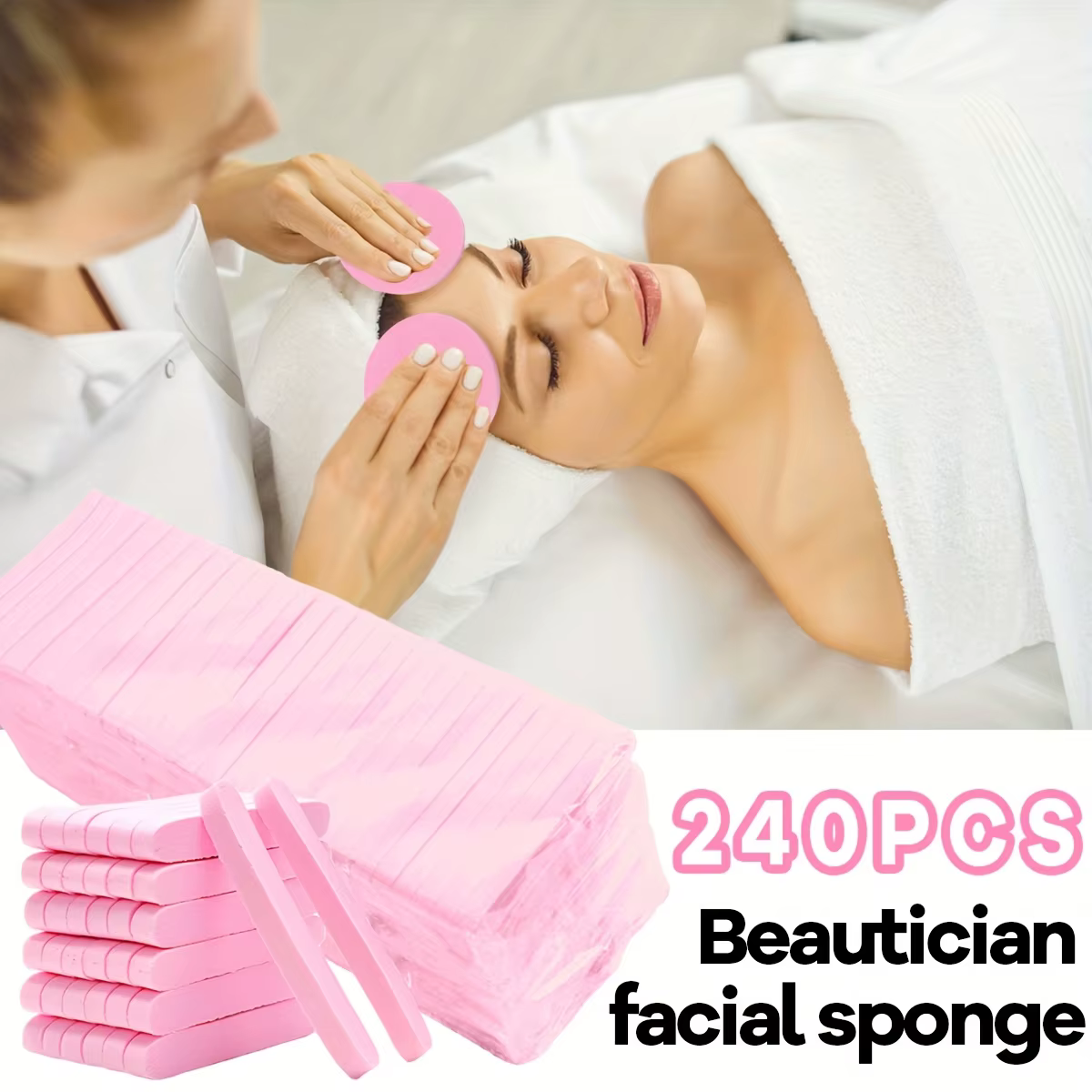 Éponges pour le visage - 240 pièces