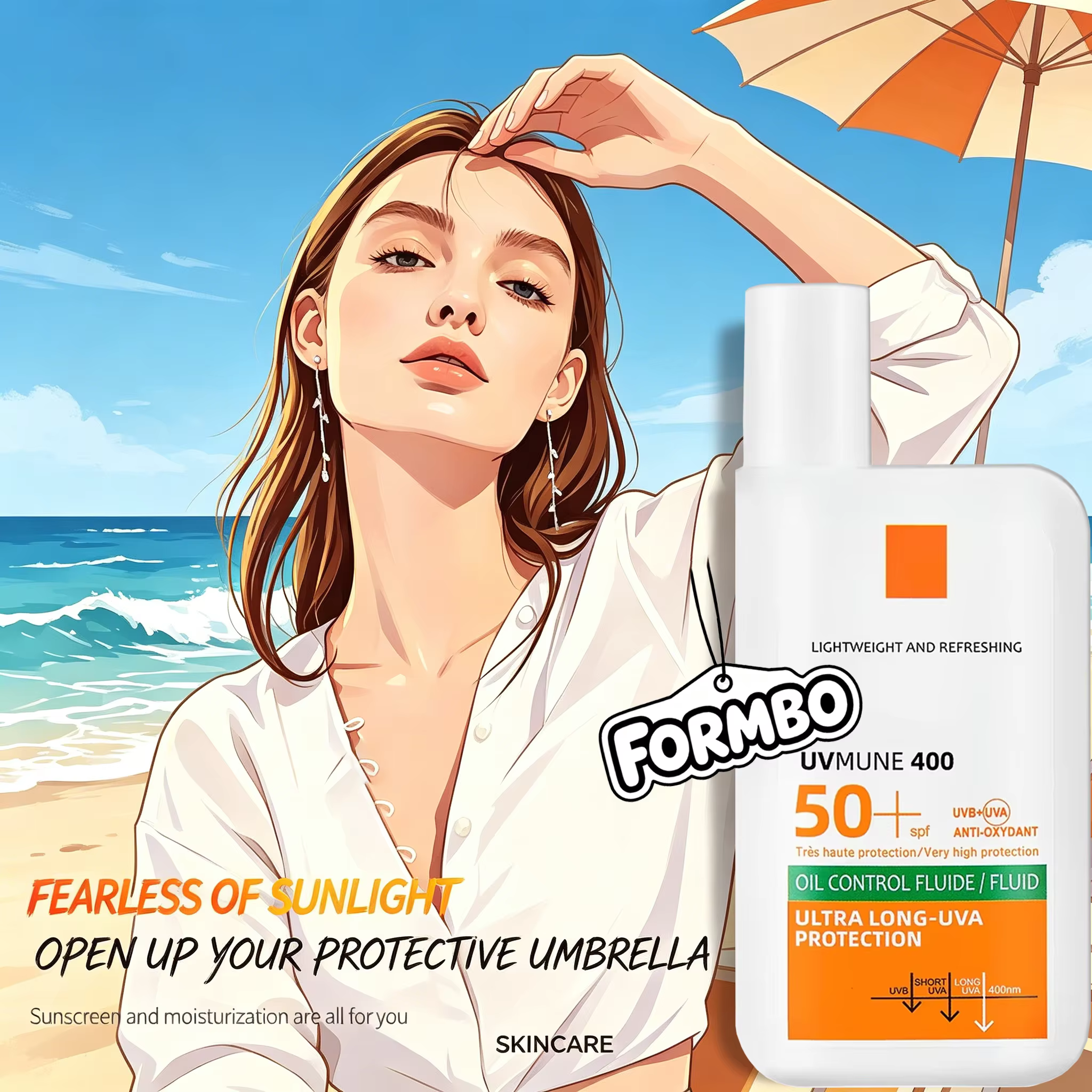 Lotion solaire SPF50+ légère