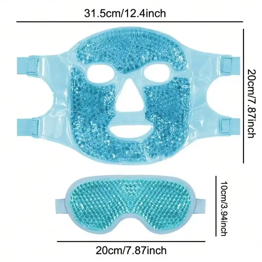 Masque Gel Rafraîchissant pour le Visage et les Yeux