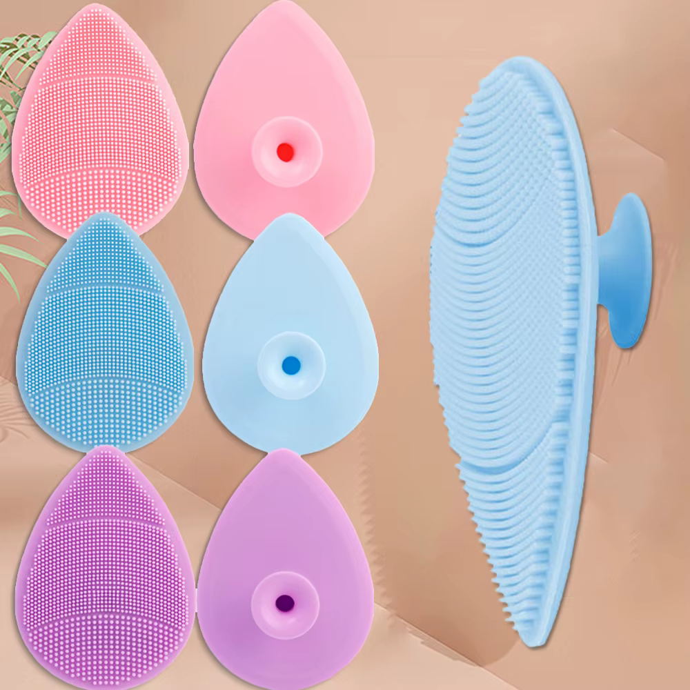 Brosses nettoyantes en silicone pour le visage