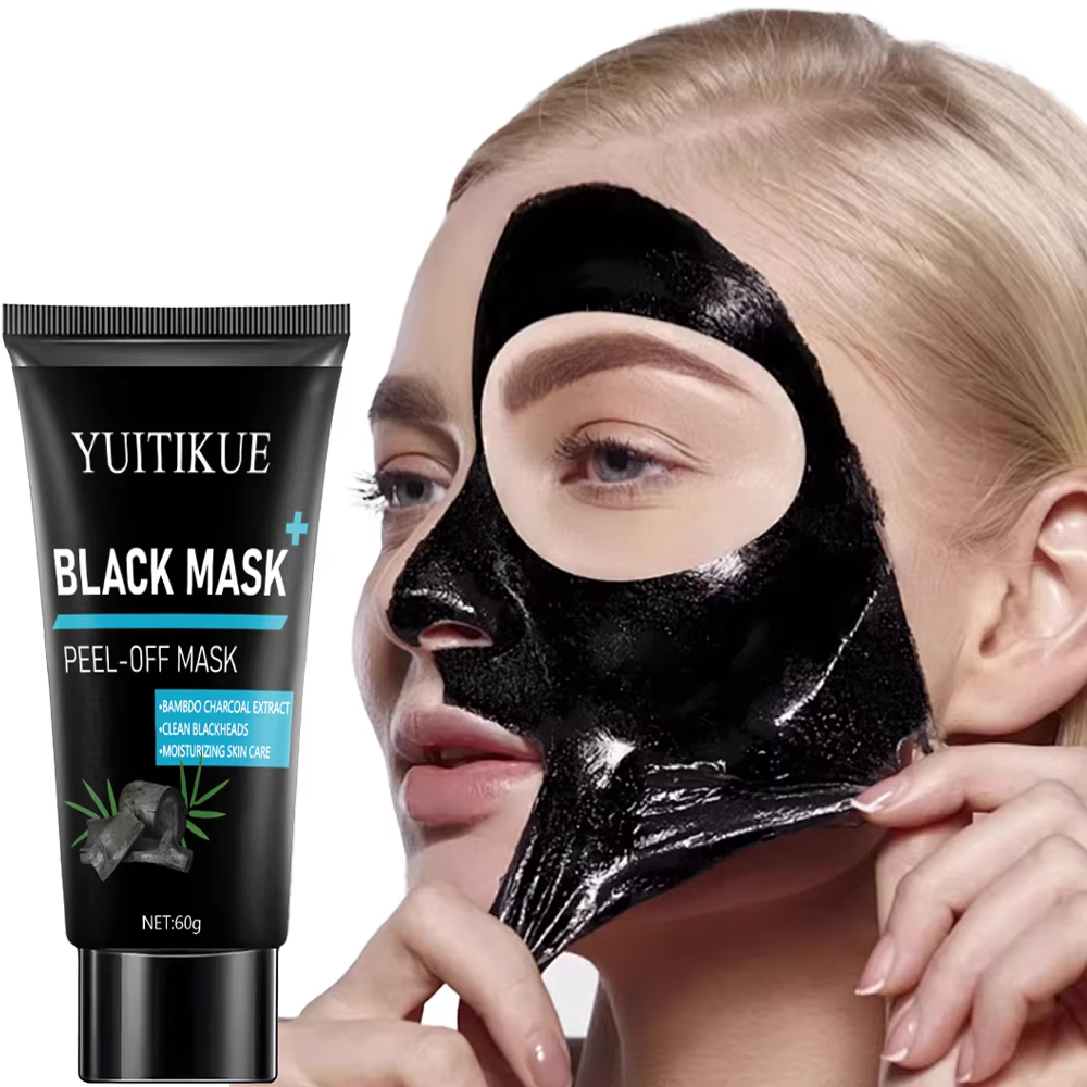 Masque Peel Off noir 60g - Extrait de charbon de bambou