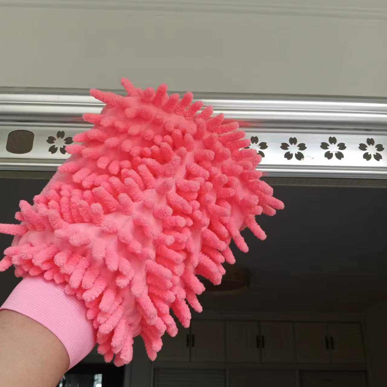 1/3/5 pièces, taille moyenne ! Gants de lavage de voiture en microfibre, éponge de nettoyage ultra-absorbante simple face pour voiture, outil de nettoyage anti-rayures en microfibre