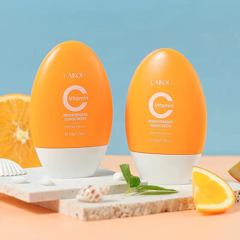 LAIKOU Crème Solaire Visage Vitamine C Ultra SPF50