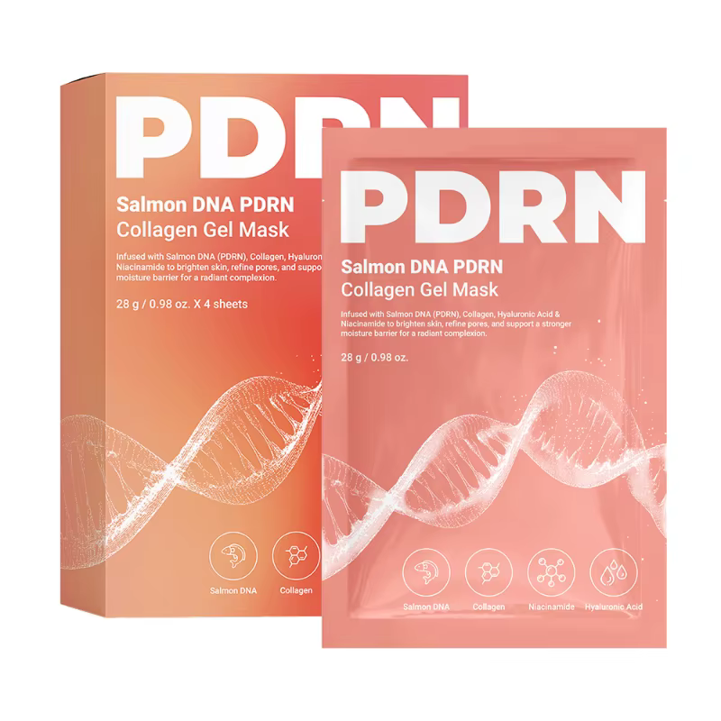 Masque facial au collagène et ADN de saumon PDRN