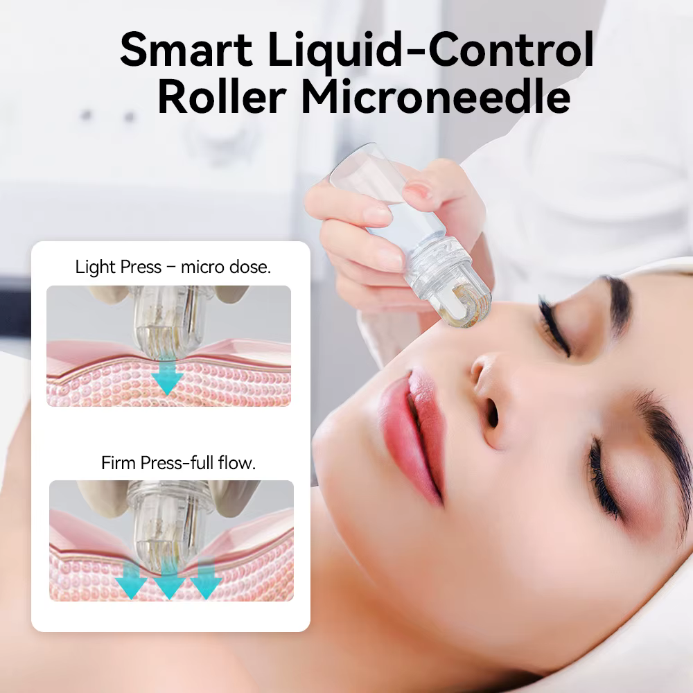 Lot de 5 cartouches de sérum pour dermaroller de microneedling 0