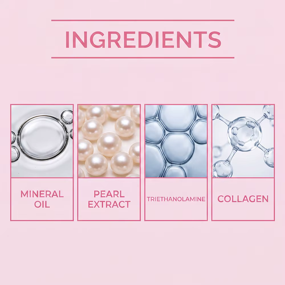 Crème en capsules de collagène hydratante