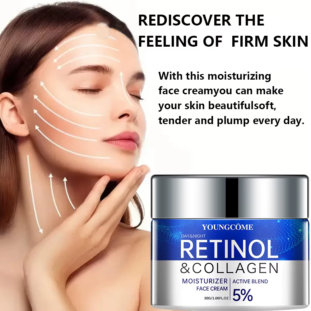 Ensemble combiné de sérum crème rétinol
