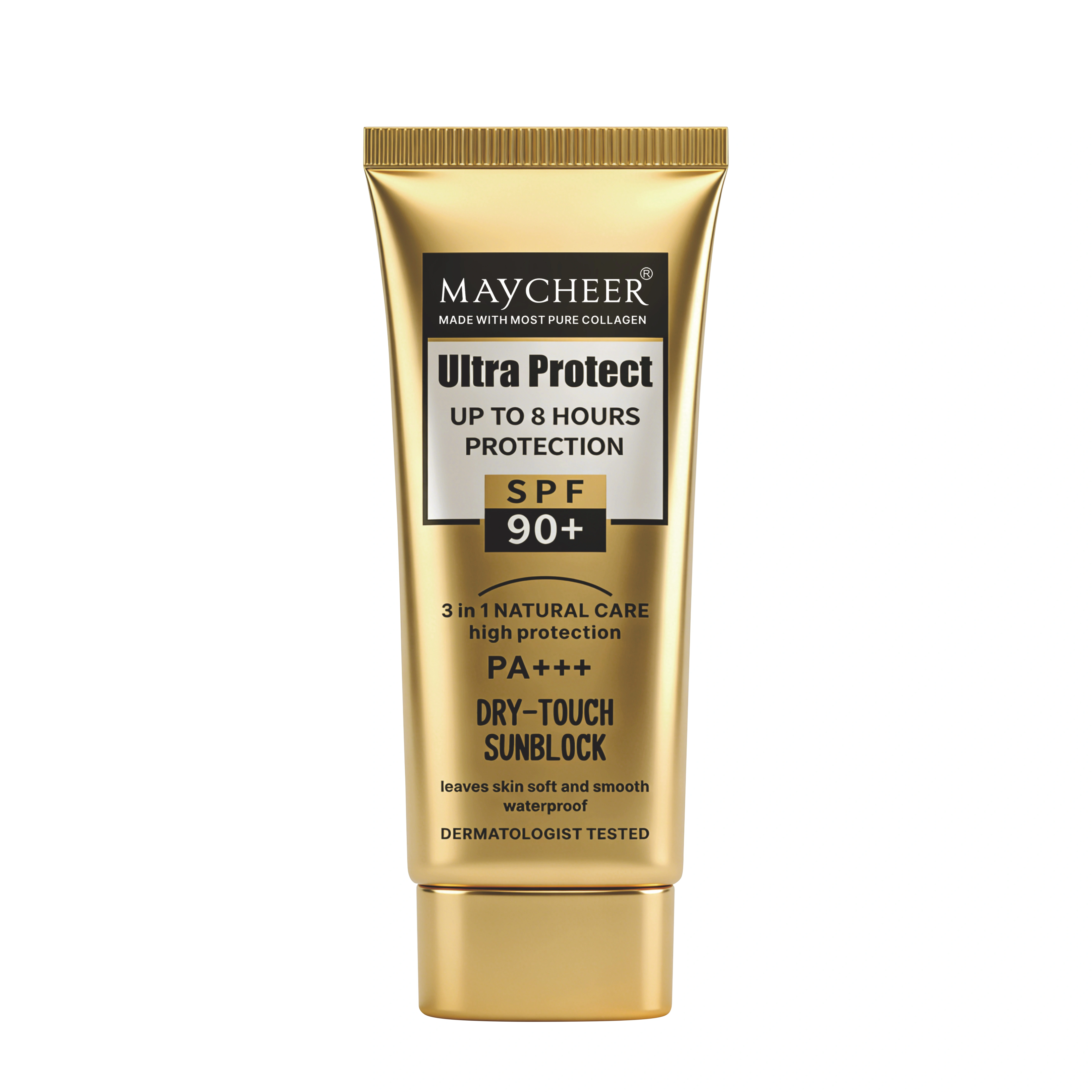 Crème solaire SPF90+, légère