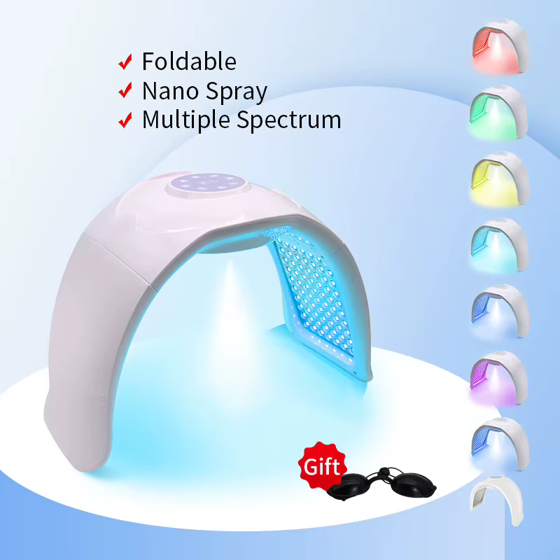 PDT Led masque Facial 8 couleurs Photon