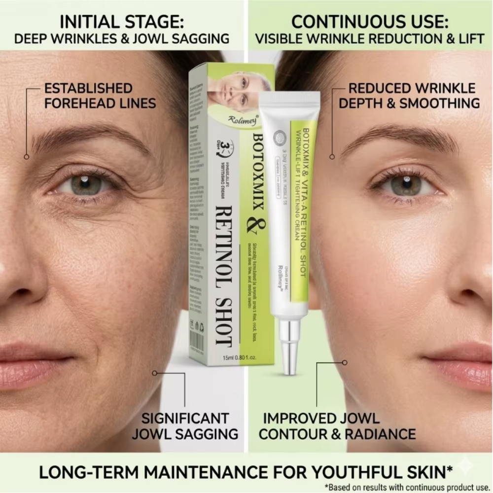 Crème raffermissante au rétinol anti-âge