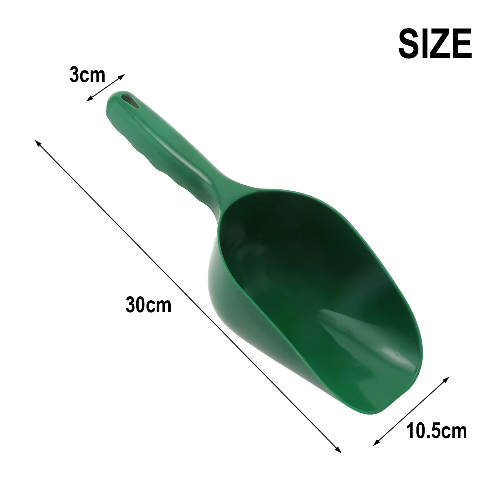 Pelle de nettoyage de gouttière, outil de nettoyage de toit, grande capacité, pelle de gouttière de toit en plastique, cuillère de nettoyage de feuilles de jardin, pelle à avant-toit