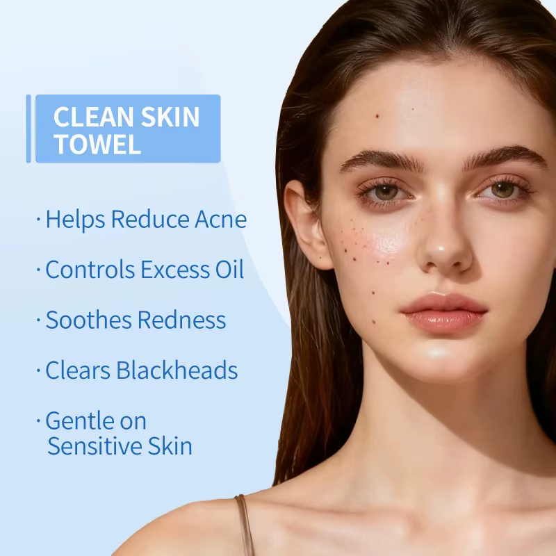 Serviettes jetables pour le visage