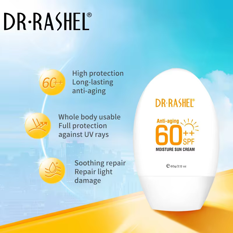 DR RASHEL Crème solaire résistante à l'eau et à la transpiration