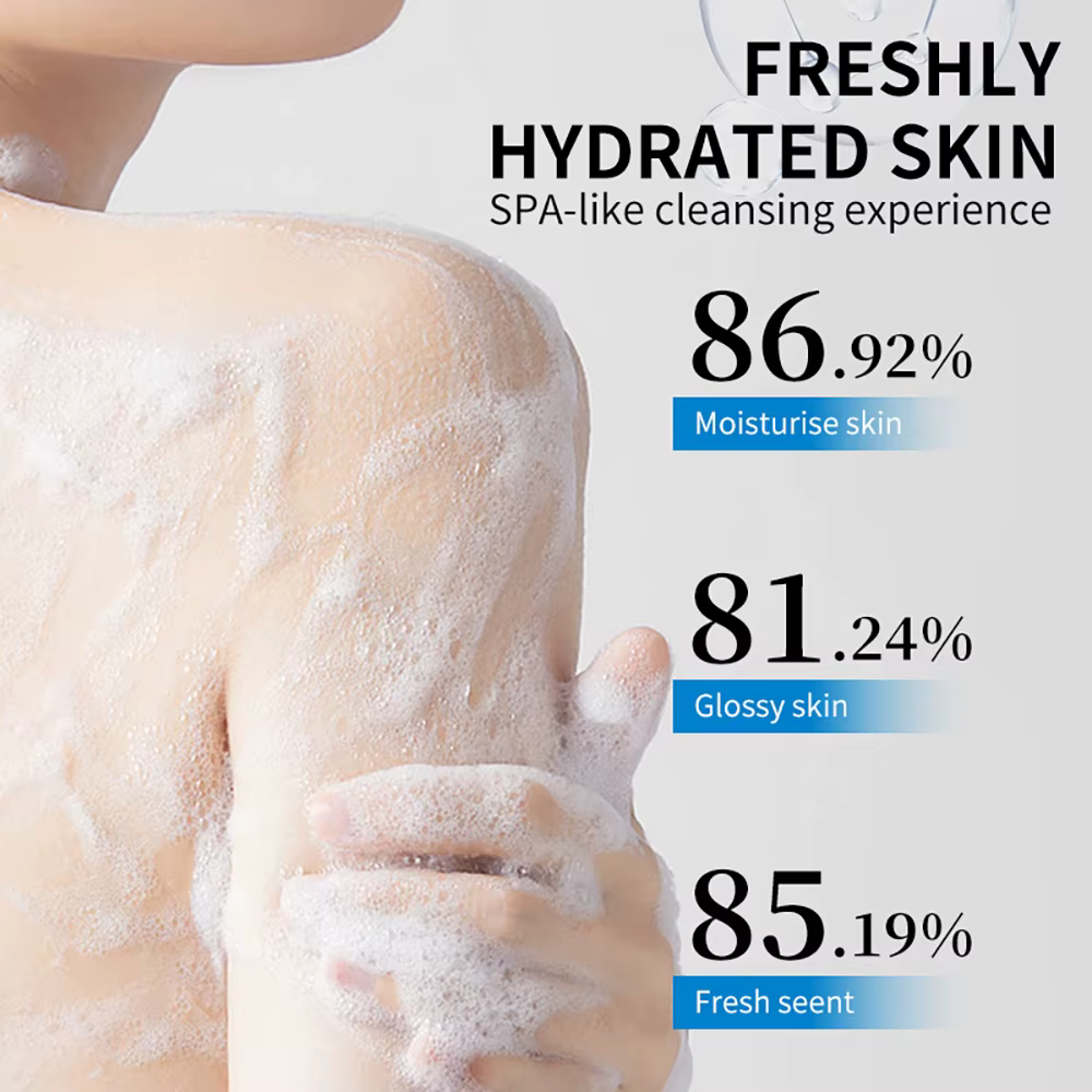 Gel douche à l'acide kojique