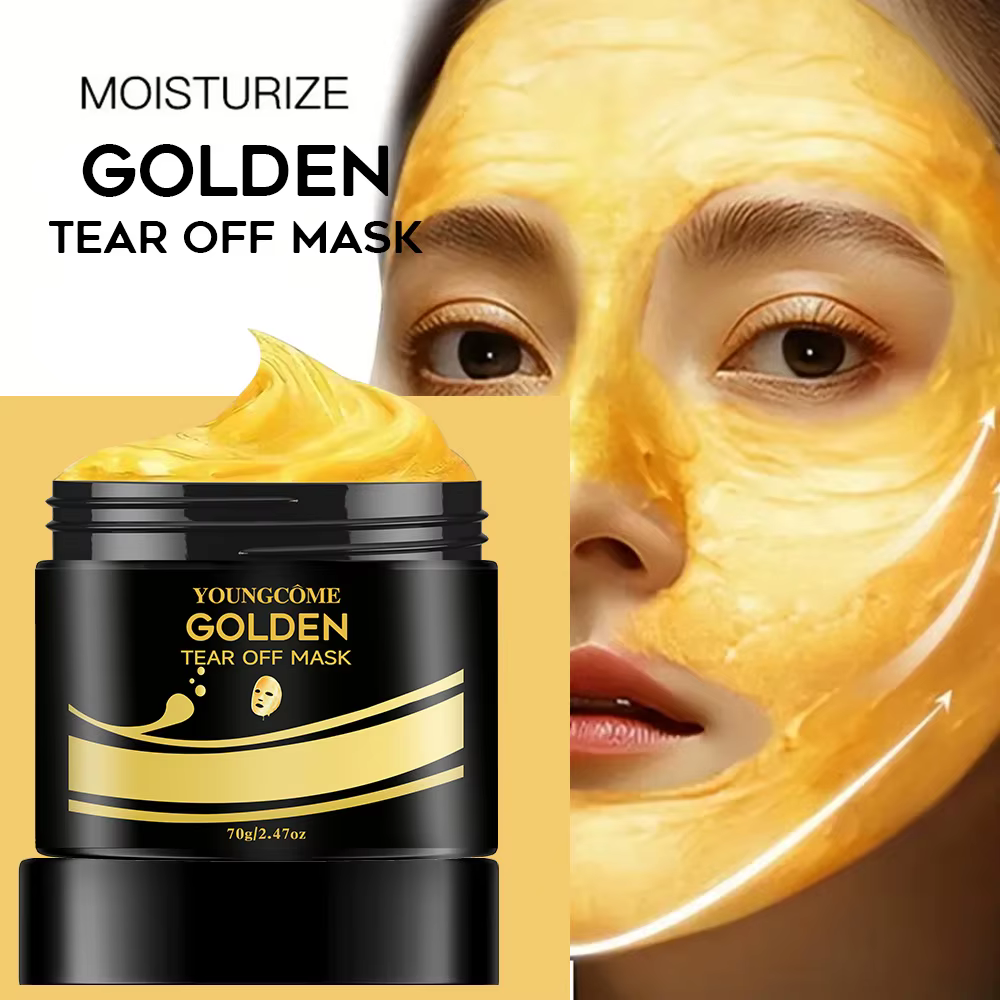 Masque à déchirer en or 24K