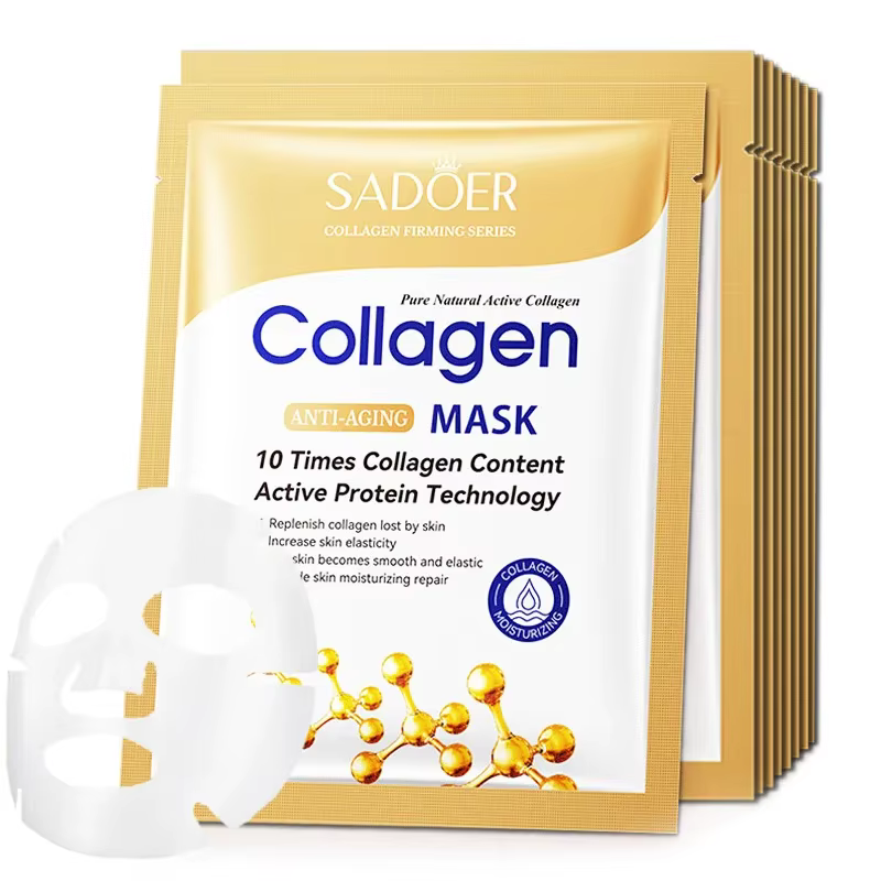 Masque facial au collagène anti-rides