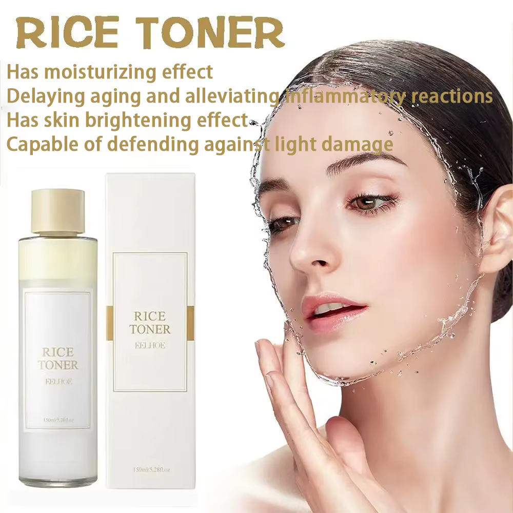 Toner de riz hydratant et raffermissant pour la peau