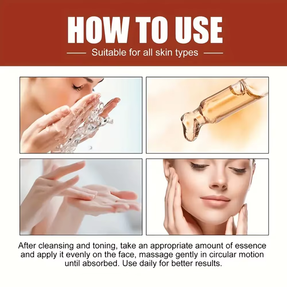 Ensemble de crème sérum pour le visage raffermissant au rétinol