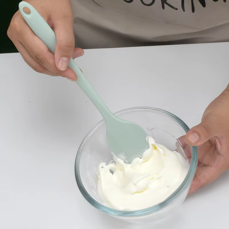 Ensemble de spatules en Silicone rose/vert/noir, grattoir à crème, gâteaux, tranches, Application de confiture, cuisson de cuisine, mélange d'outils de cuisson, 3 pièces/ensemble