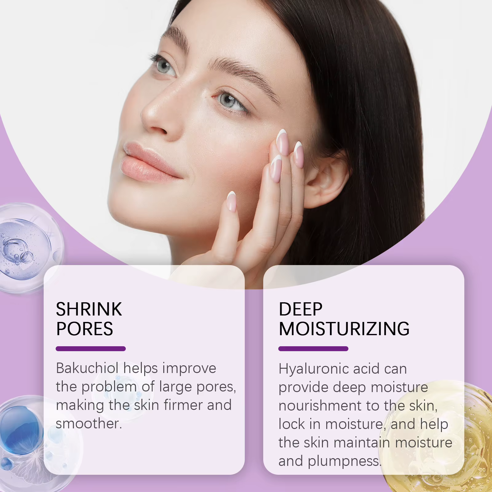 Sérum raffermissant pour les pores