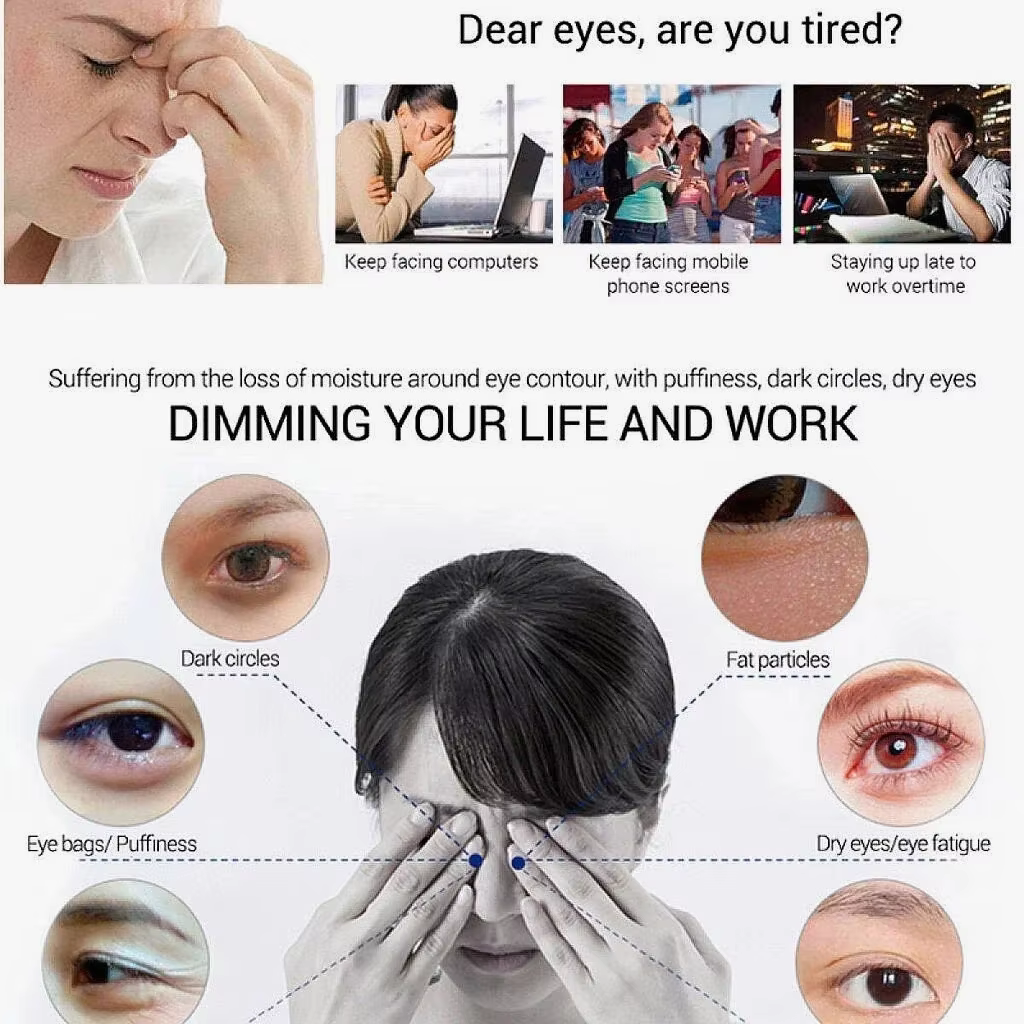 Crème pour les yeux anti-poches