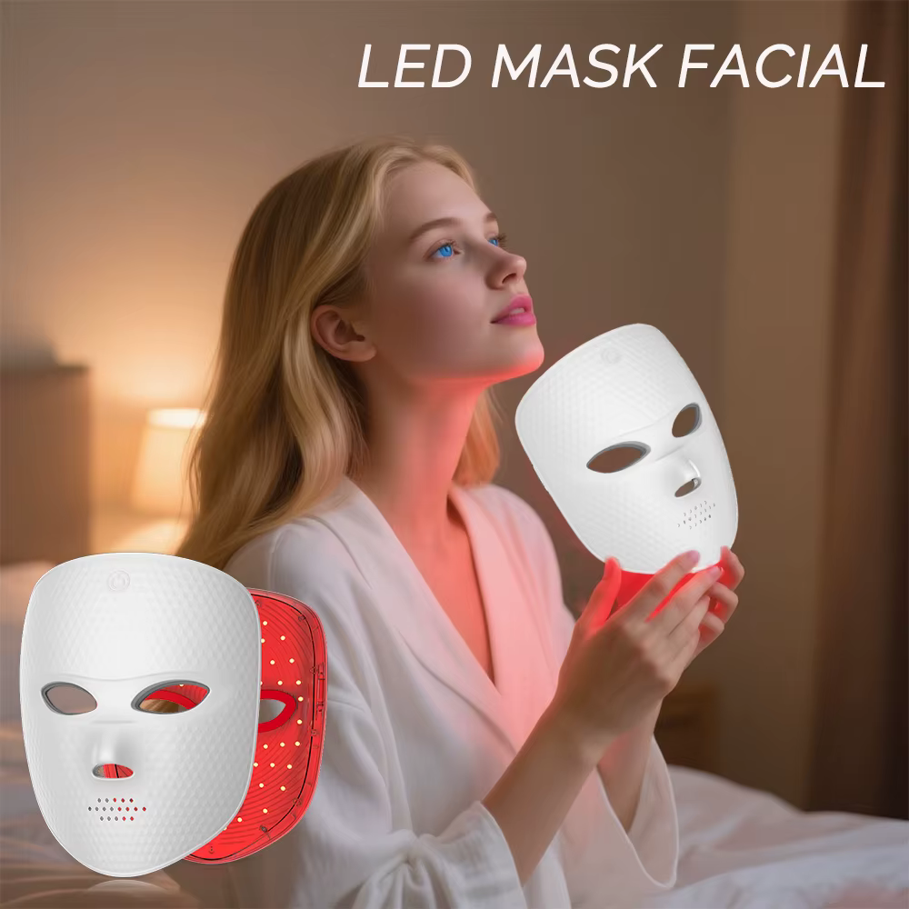 Masque Facial LED 7 couleurs