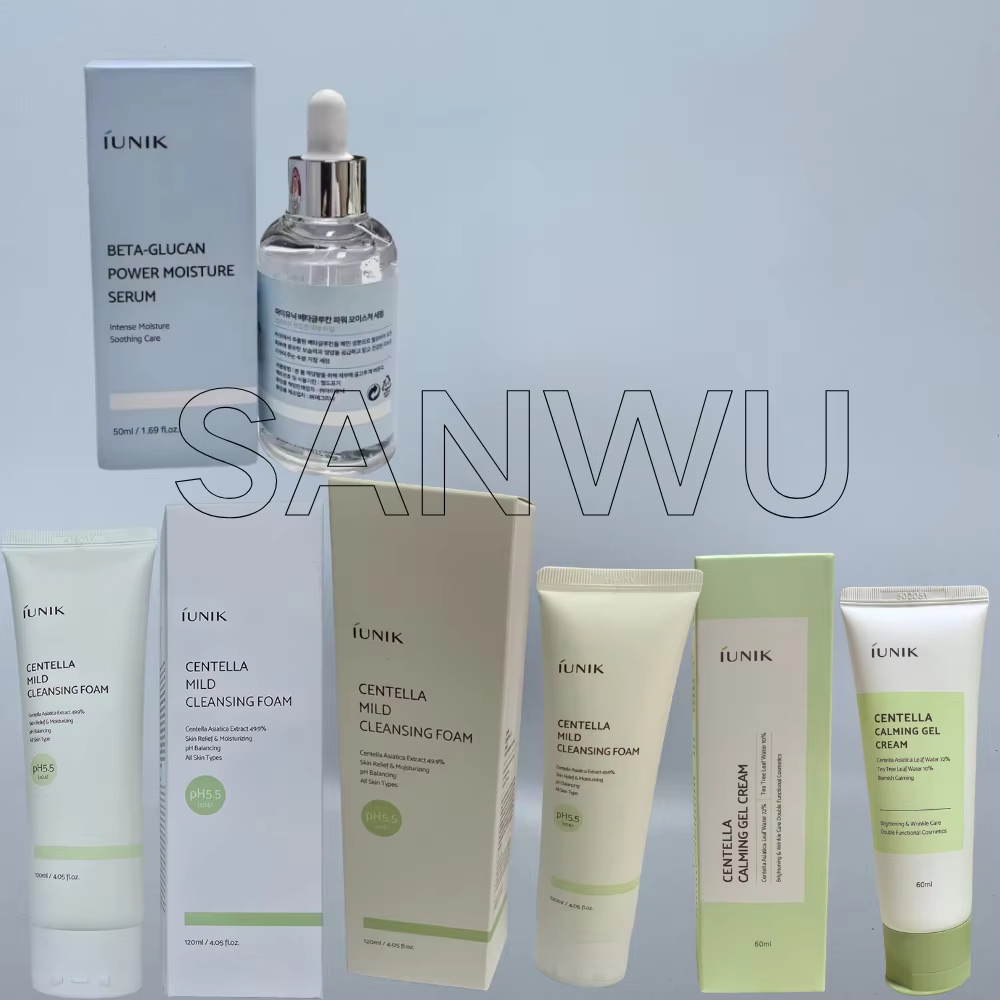 Ensemble de soins hydratants profonds IUNIK Corée