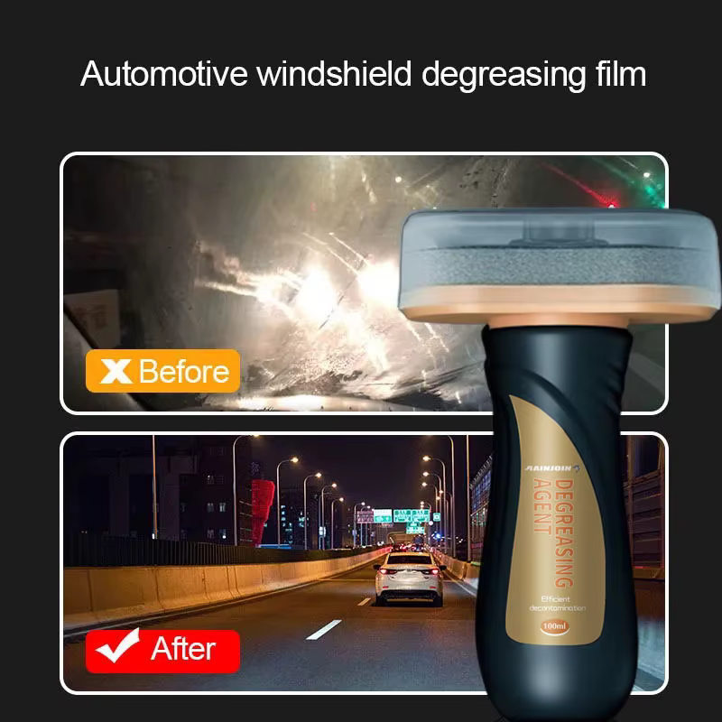 Nettoyant pour vitres de voiture, revêtement hydrofuge, anti-buée pour vitres de voiture, éliminateur de film gras, nettoyant pour pare-brise de voiture, anti-pluie pour voitures