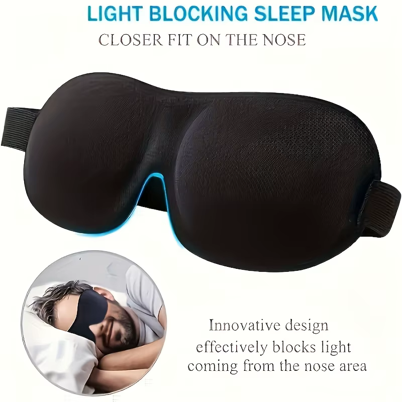 Masque pour les yeux de sommeil 3D ultra confortable