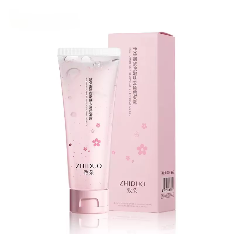 Gel exfoliant pour le nettoyage en profondeur du visage