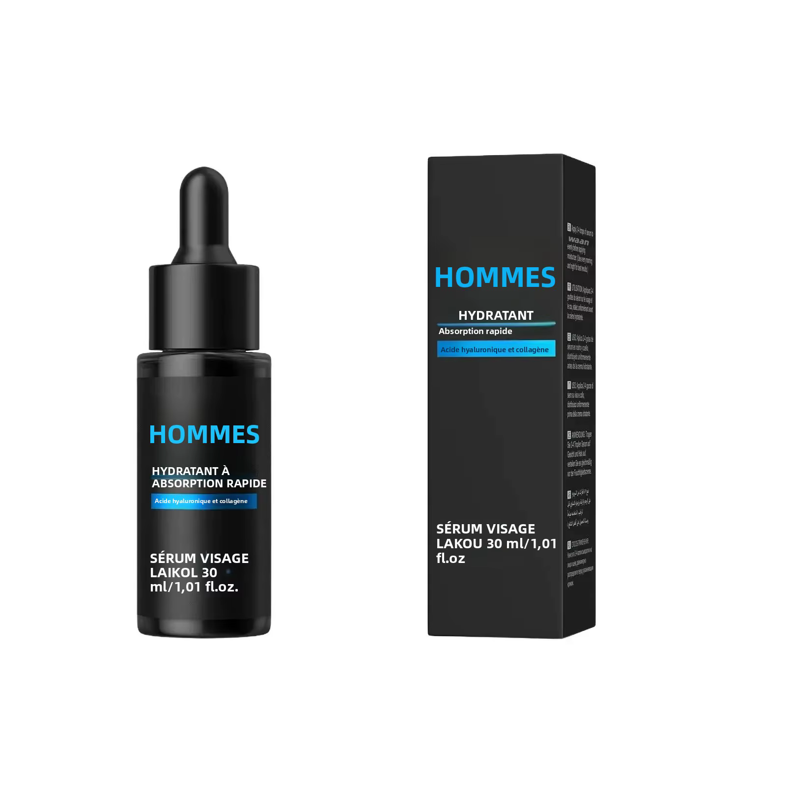 Sérum à l'acide hyaluronique pour hommes