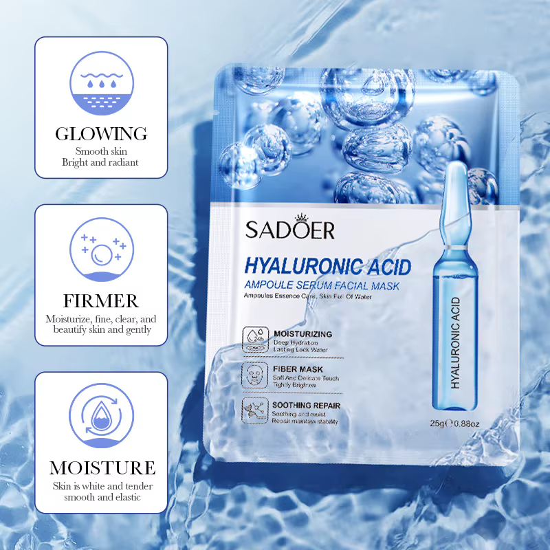 Masque à l'acide hyaluronique