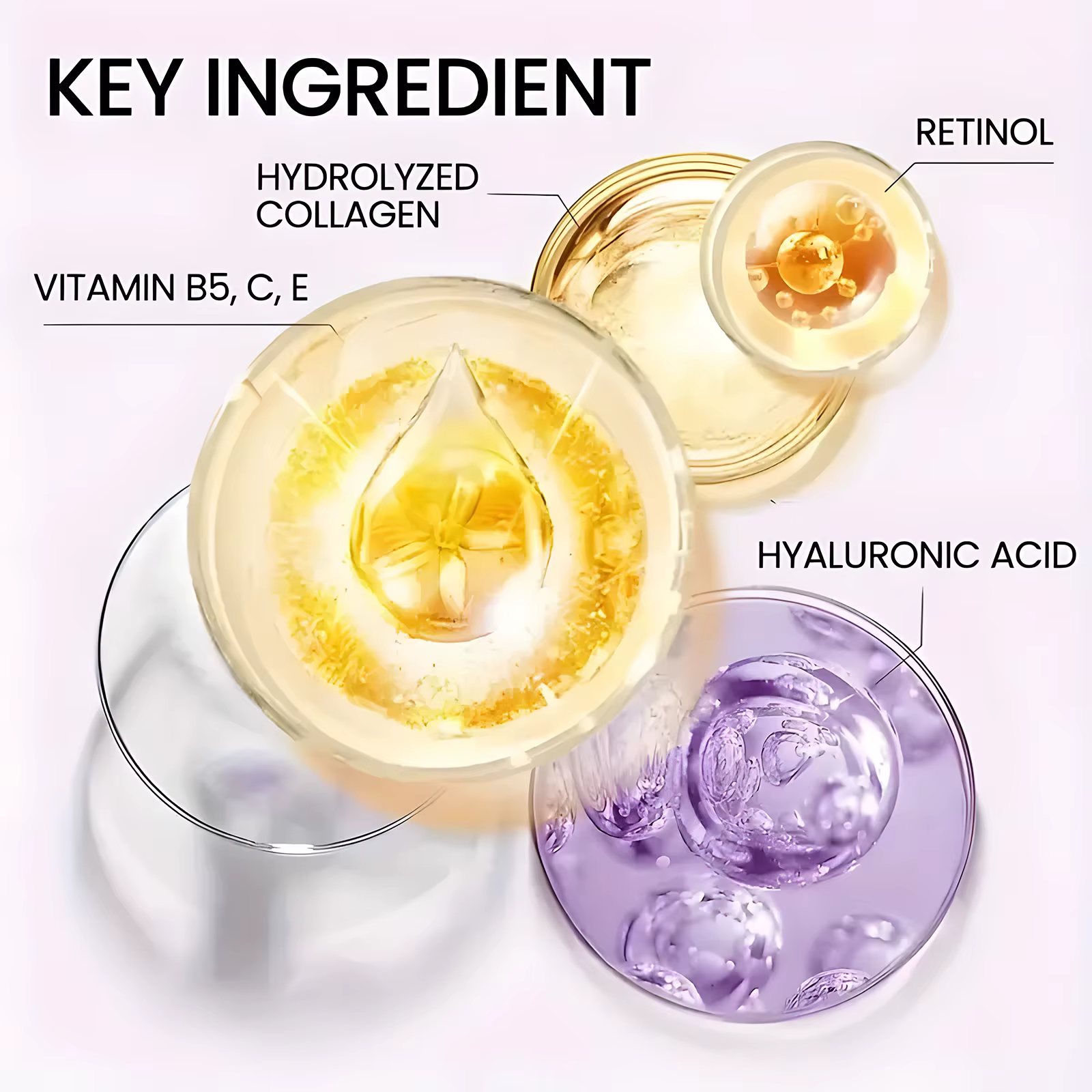 Lifting instantané du visage et crème pour la peau ferme