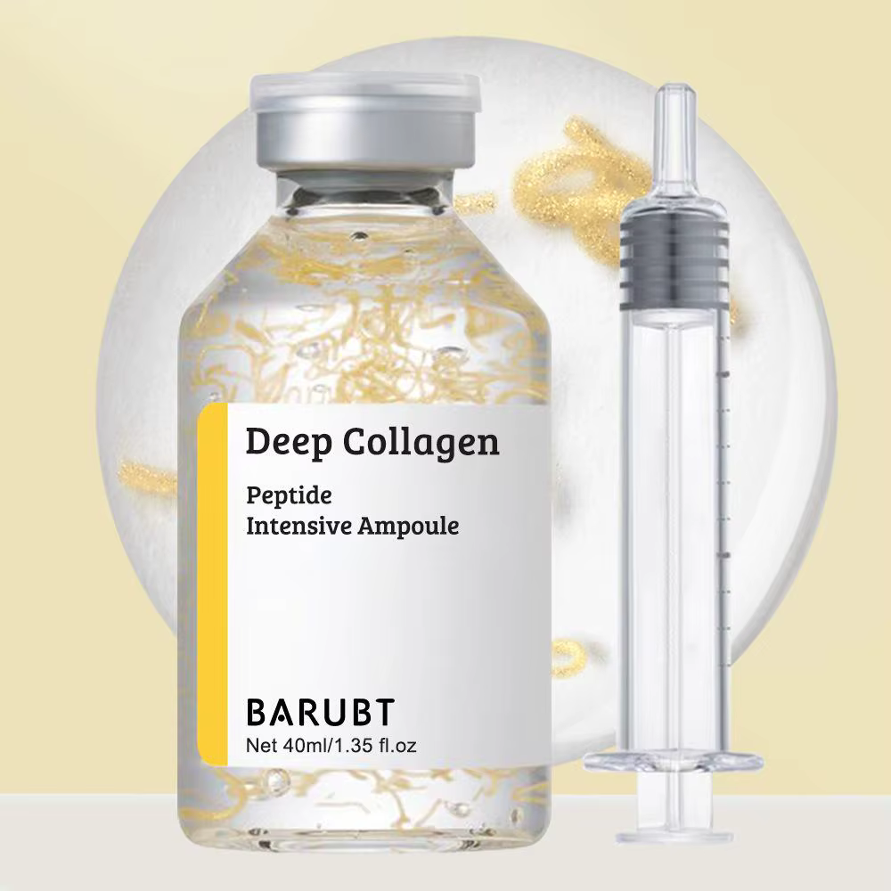 Sérum Ampoules au Collagène 40ml Dosage Précis Anti-Rides Hydratant Éclaircissant Réparateur pour Tous Types de Peau