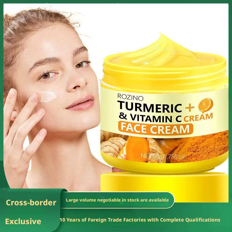 Crème pour le visage au curcuma VC