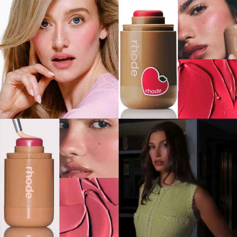 Original Brand RHODE Nouvelle Collection Candy Apple Teacup Pocket Cream Blush Stick pour le visage