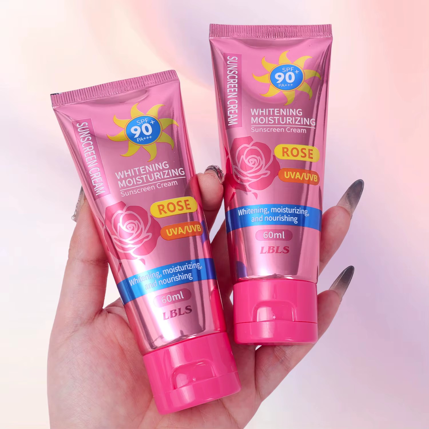 Crème solaire SPF90 + Protection contre les radiations UV Lsolation hydratante éclaircir le visage corps bras cuisses