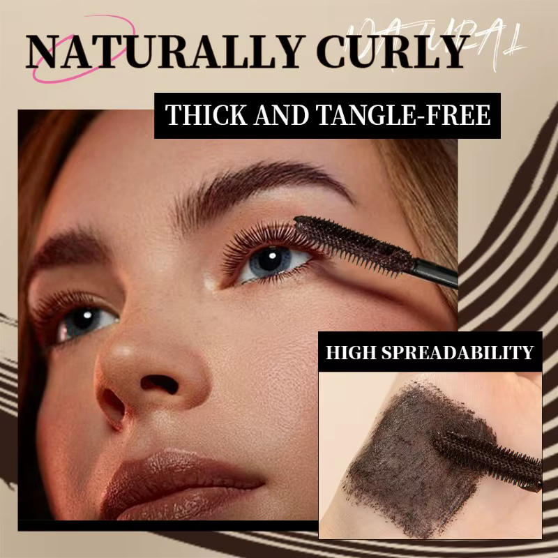 6 Mascara colorés imperméable, longue durée, volumineux et allongeants, anti-taches pour les fêtes costumées d'Halloween et le maquillage sur scène