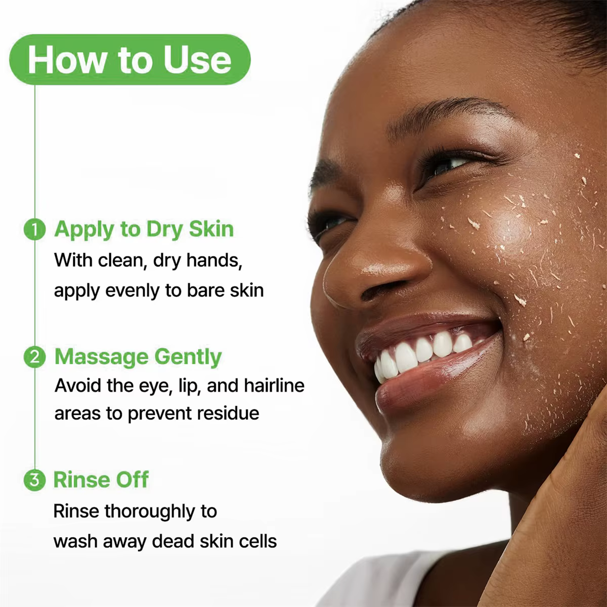 Gel exfoliant pour le visage