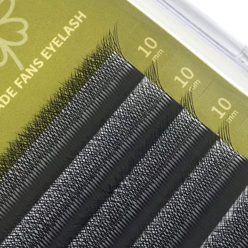 GLAMLASH 4D5D W Style fleur cils préfabriqués Volume ventilateurs Extension de cils naturel doux lumière cils en forme de W