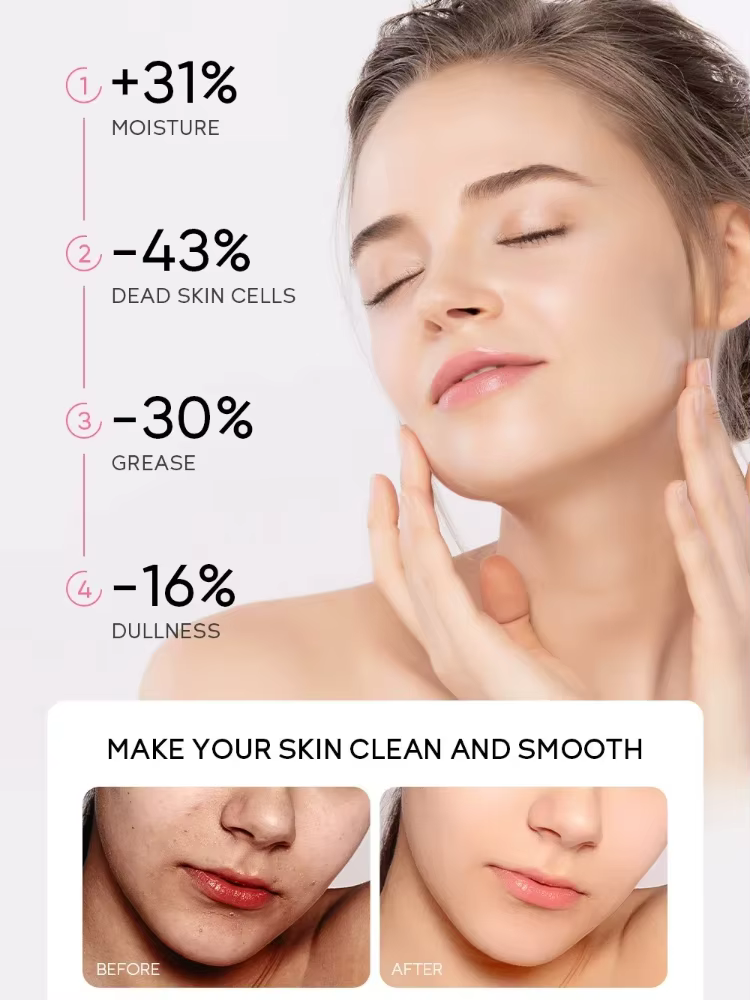 Sakura exfoliant Peeling Gel gommage pour le visage hydratant nourrissant réparation gommages crème
