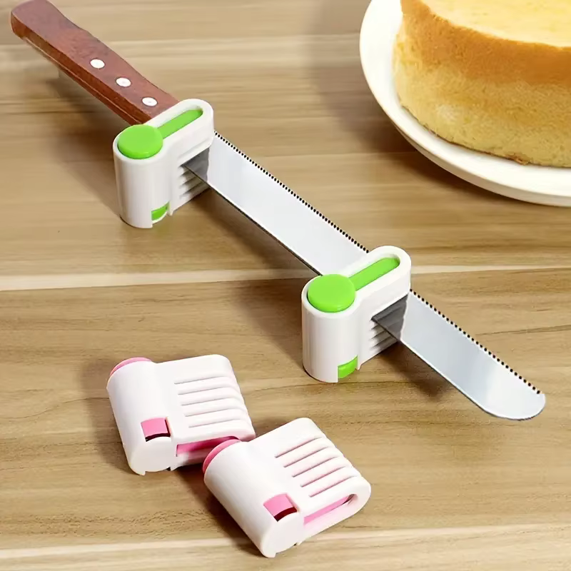 Trancheuse et coupe-couche professionnelle, niveleur de gâteau créatif réglable à 5 couches, outils de cuisson de bricolage, trancheuse de pain fendu pour pain grillé
